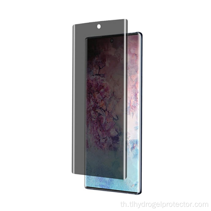 ตัวป้องกันหน้าจอป้องกันการใช้ฟิล์มไฮโดรเจล TPU สำหรับโทรศัพท์